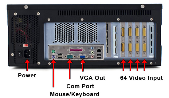 Back of VR6400